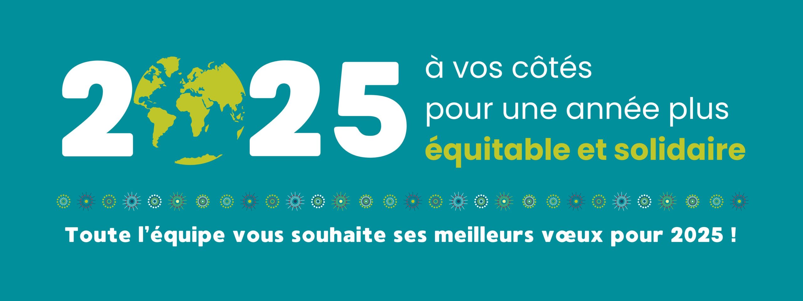 Occitanie Coopération vous souhaite une bonne année 2025 !